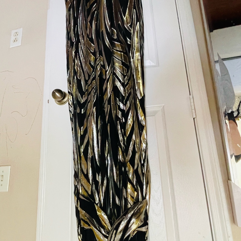 Ramy BrookIrene Twisted Metallic-Jacquard Gown sz-4nwt.brand new